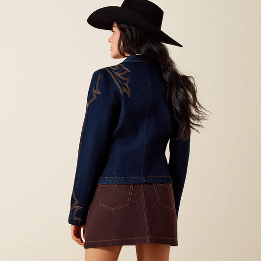 Lux Denim Blazer - US 1719