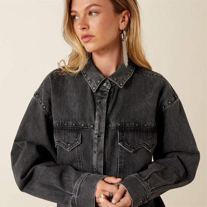 Lux Oversized Denim Jacket - US 2066