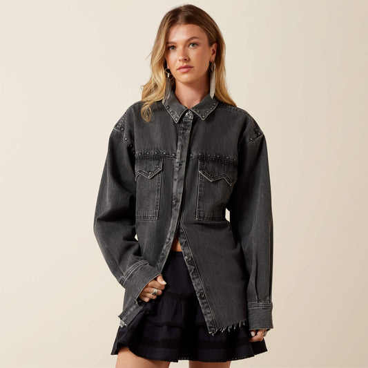 Lux Oversized Denim Jacket - US 2066