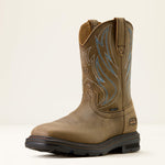 Sierra Shock Shield Wide Square Toe Steel Toe Work Boot - US 5296