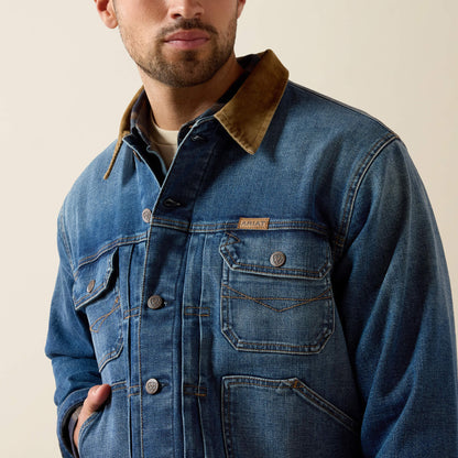 Flannel Lined Trucker Jacket - US 2585