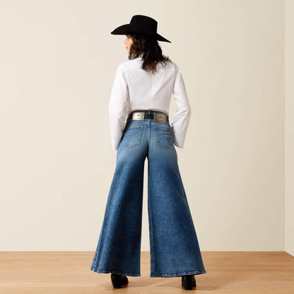 Ultra High Rise Iris Super Wide Leg Jeans - US 6084