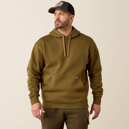 Rebar Workman Bearded Skull Hoodie - US 4155