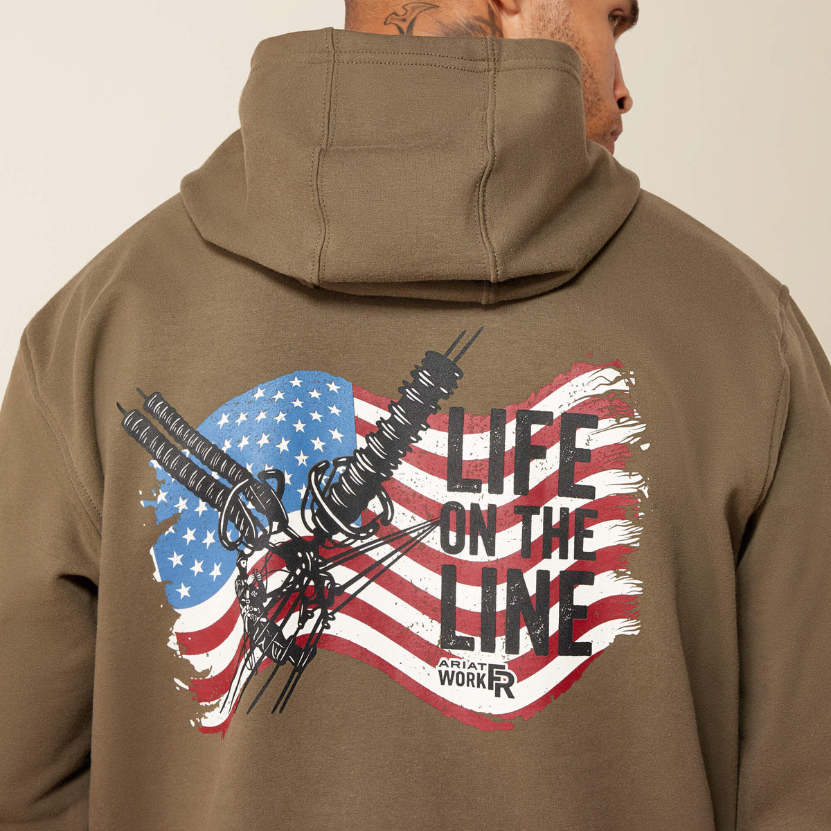 FR DuraStretch Life on the Line Full Zip Hoodie - US 3912