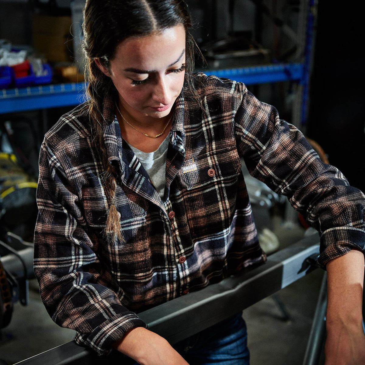 Rebar Heavy Flannel Work Shirt - US 5725