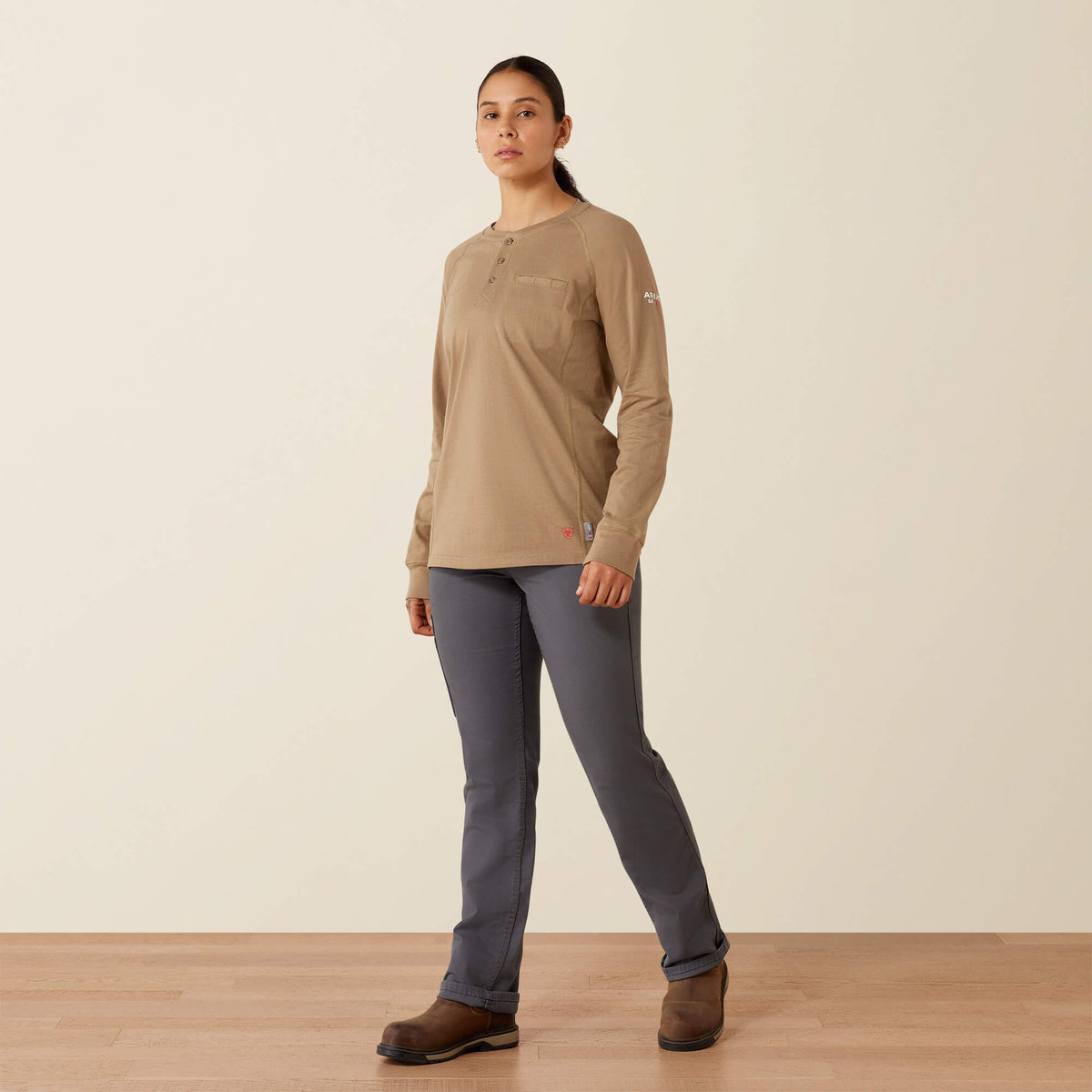 FR Air Henley Top - US 5590