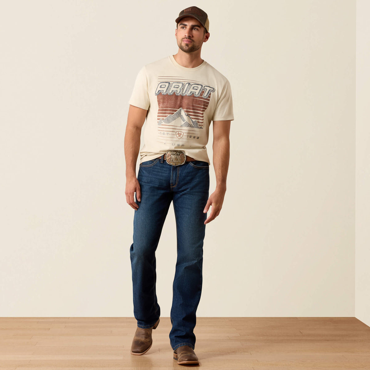 Ariat Nineties Cowboy T-Shirt - US 7925