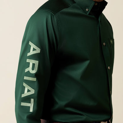 Team Logo Twill Classic Fit Shirt - US 7757