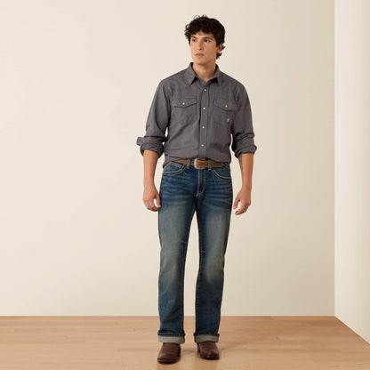 Retro Haywood Fitted Snap Shirt - US 3916