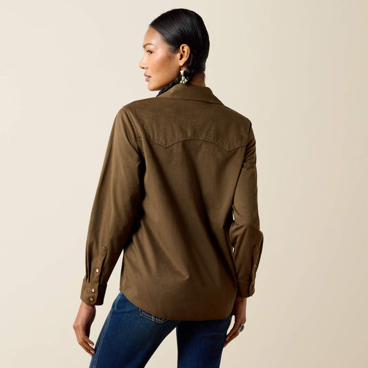 Autumn Drift Western Snap Shirt - US 7304