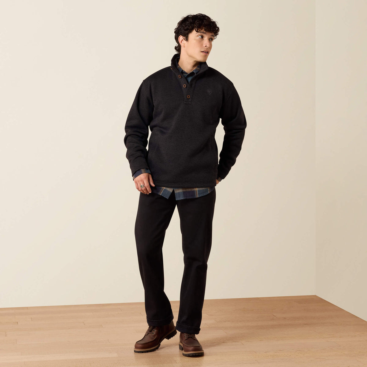 Caldwell 1/4 Button Sweater - US 1605