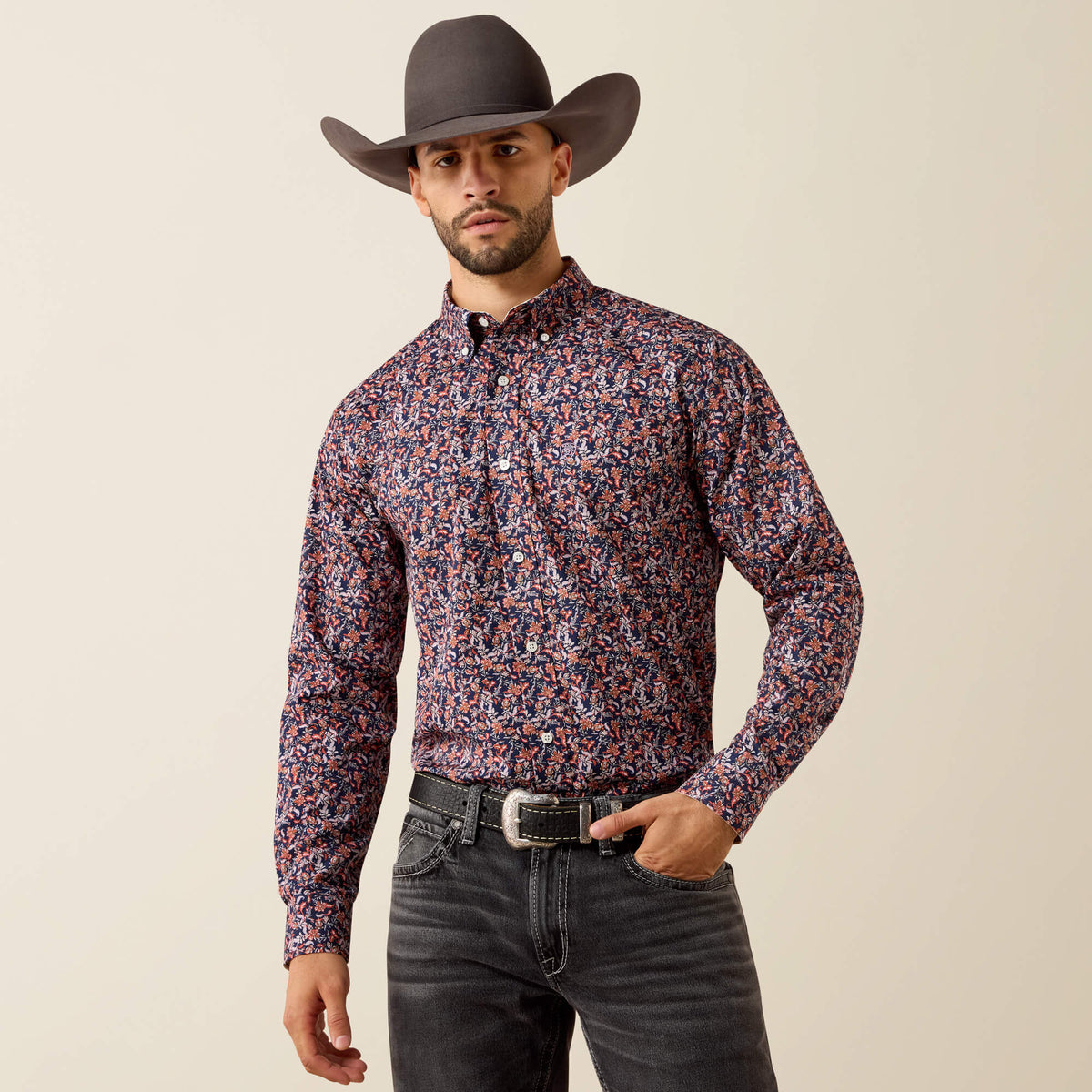 Wrinkle Free Ward Classic Fit Shirt - US 0722