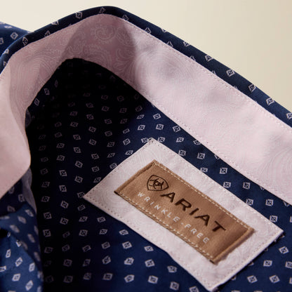 Wrinkle Free Wes Classic Fit Shirt - US 7978
