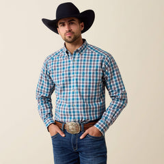 LYON BLUE SMALL PLAID