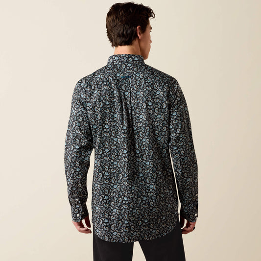 Wrinkle Free Barrette Fitted Shirt - US 6606