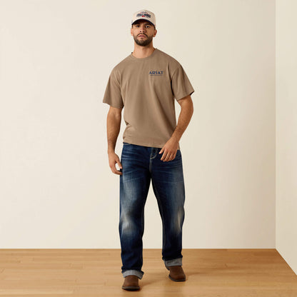 Ariat Real Cowboy ToughStock Boxy T-Shirt - US 3045