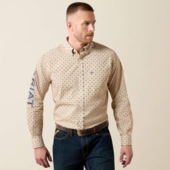 GOLD MULTI MEDALLION PRINT|BLUE NIGHTS