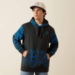 Southwestern Color Block Hoodie - US 1902