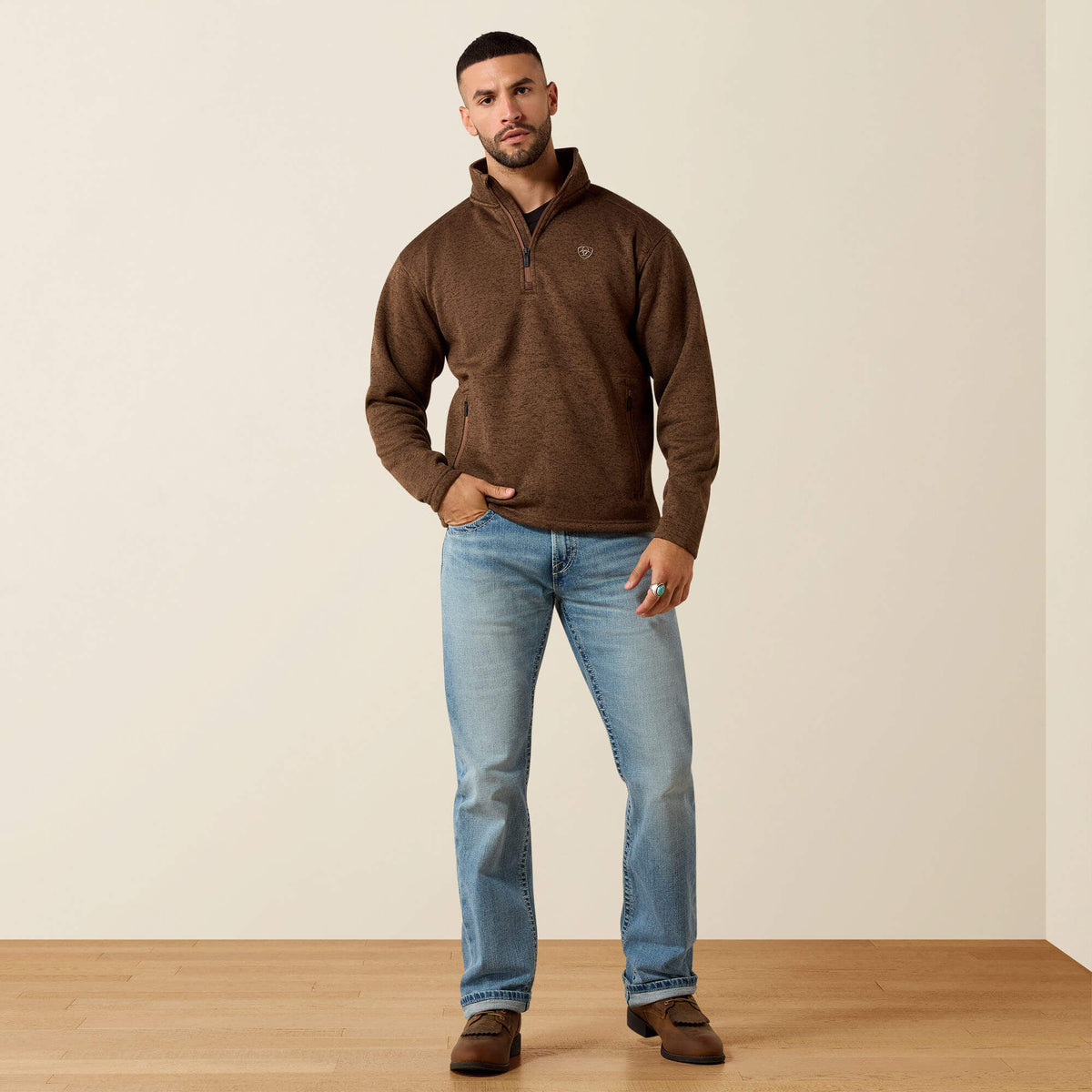 Caldwell 1/4 Zip Sweater - US 1170