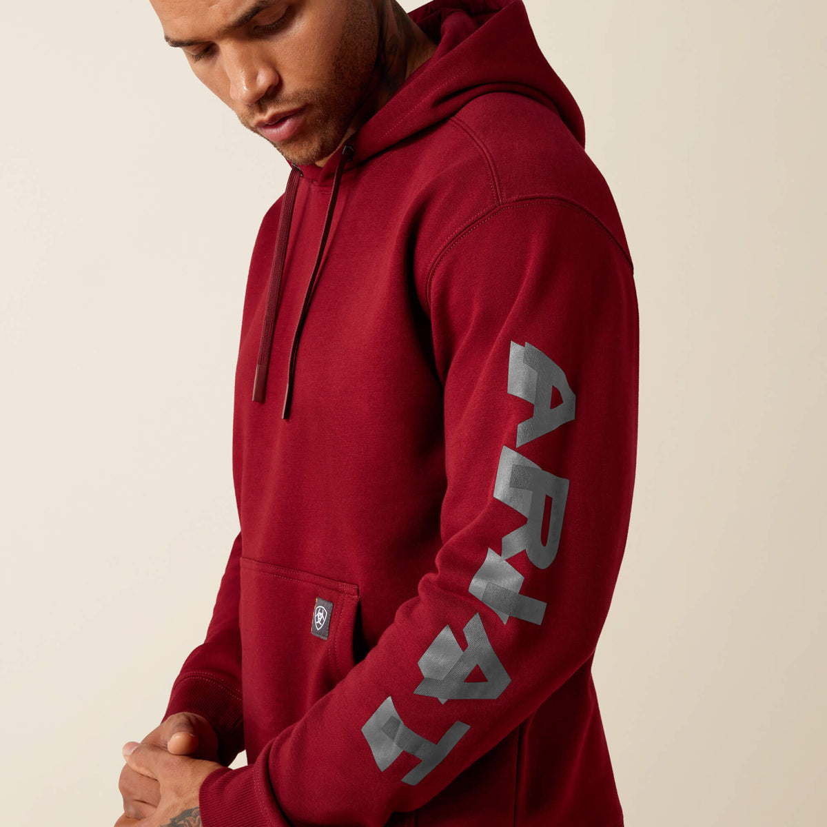 Rebar Lightweight Logo Hoodie - US 0235
