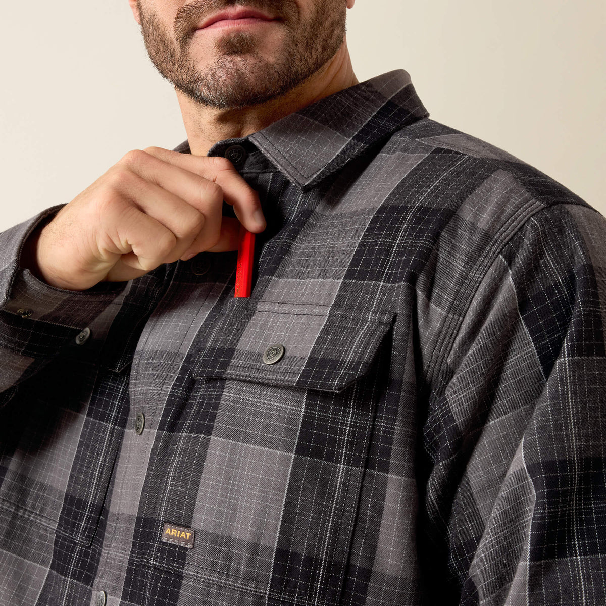 Rebar Flannel Insulated Shirt Jacket - US 1476