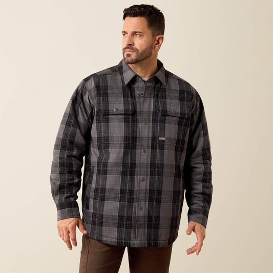 Rebar Flannel Insulated Shirt Jacket - US 1476