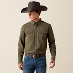 FrontierTough VentTEK Western Fitted Snap Shirt - US 1220