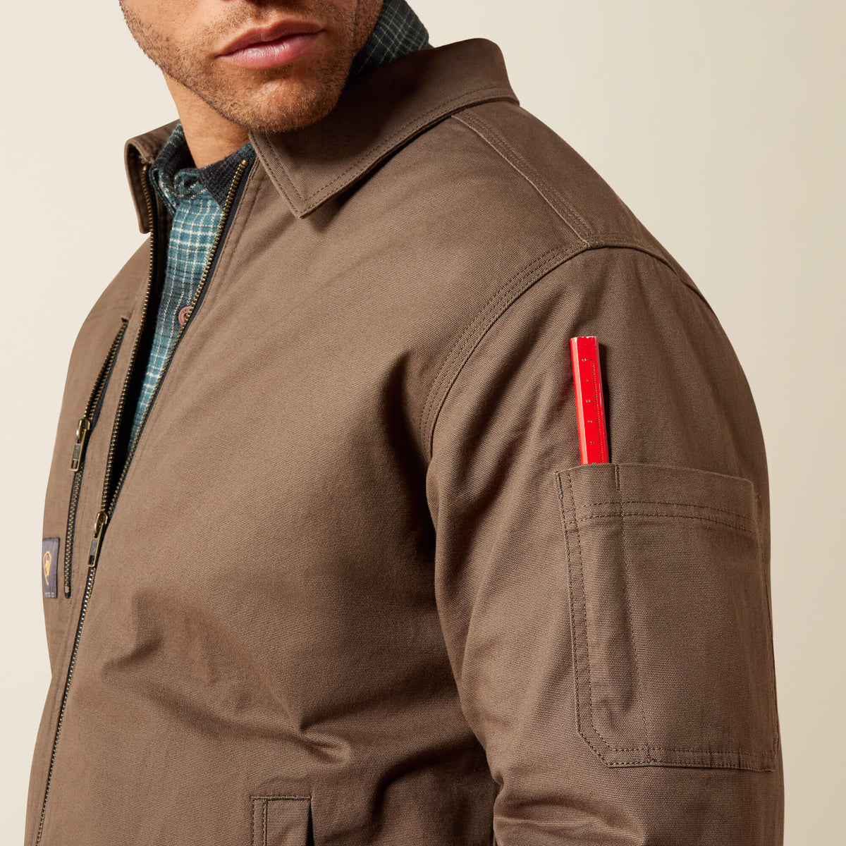 Rebar Made Tough Flannel Lined Shop Jacket - US 1415