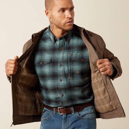 Rebar Made Tough Flannel Lined Shop Jacket - US 1415