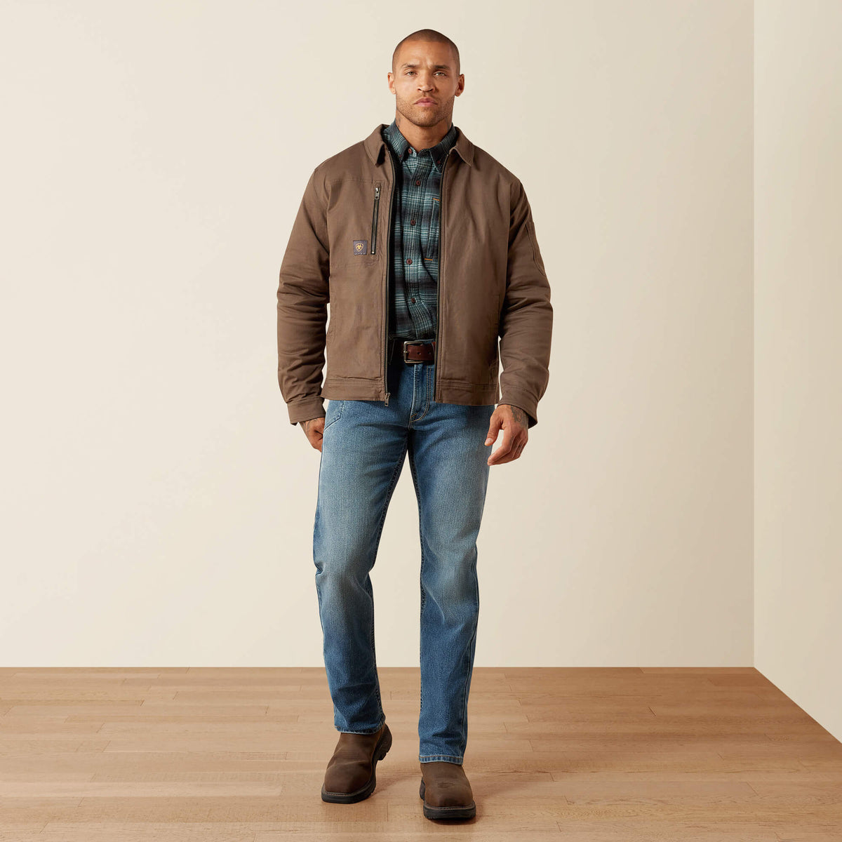 Rebar Made Tough Flannel Lined Shop Jacket - US 1415