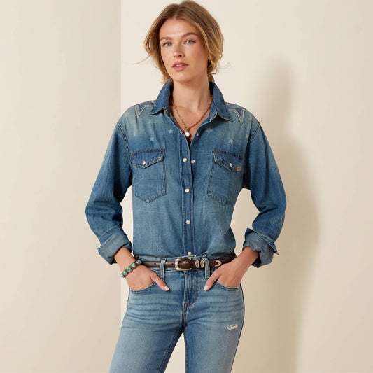 Americana Denim Shirt - US 8016