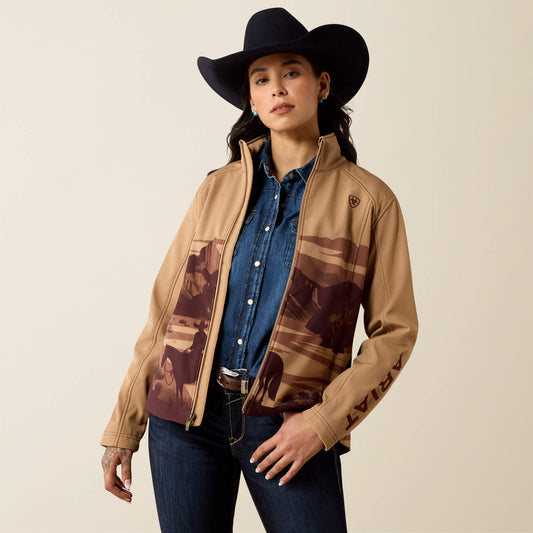 Ariat Logo Softshell Jacket - US 4490