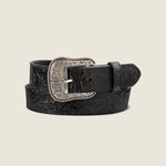 Floral Embossed Rope Belt - US 4006