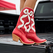 CRIMSON RED|IVORY PEARL