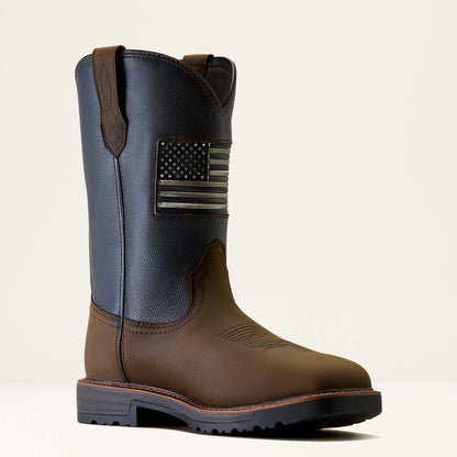 Activator Patriot Waterproof Wide Square Toe Steel Toe Work Boot - US 2254