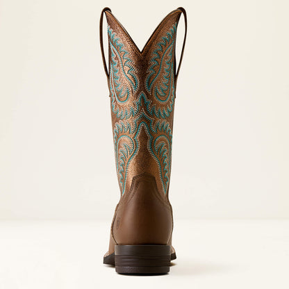 Cattle Caite Wide Square Toe Western Boot - US 3323