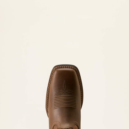 Cattle Caite Wide Square Toe Western Boot - US 3323