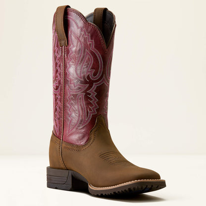 Hybrid Ranchwork Wide Square Toe Western Boot - US 7166