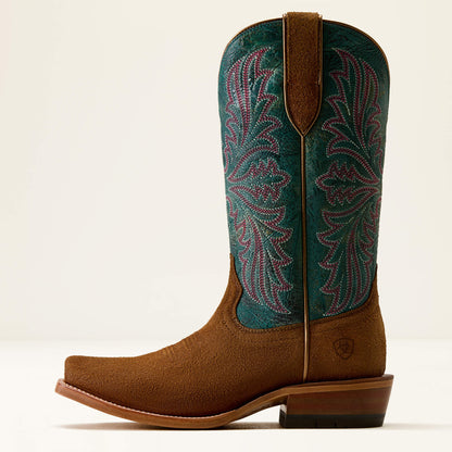 Futurity Oak Narrow Cutter Toe Western Boot - US 7999