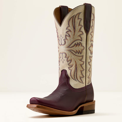 Futurity Oak Narrow Cutter Toe Western Boot - US 4528
