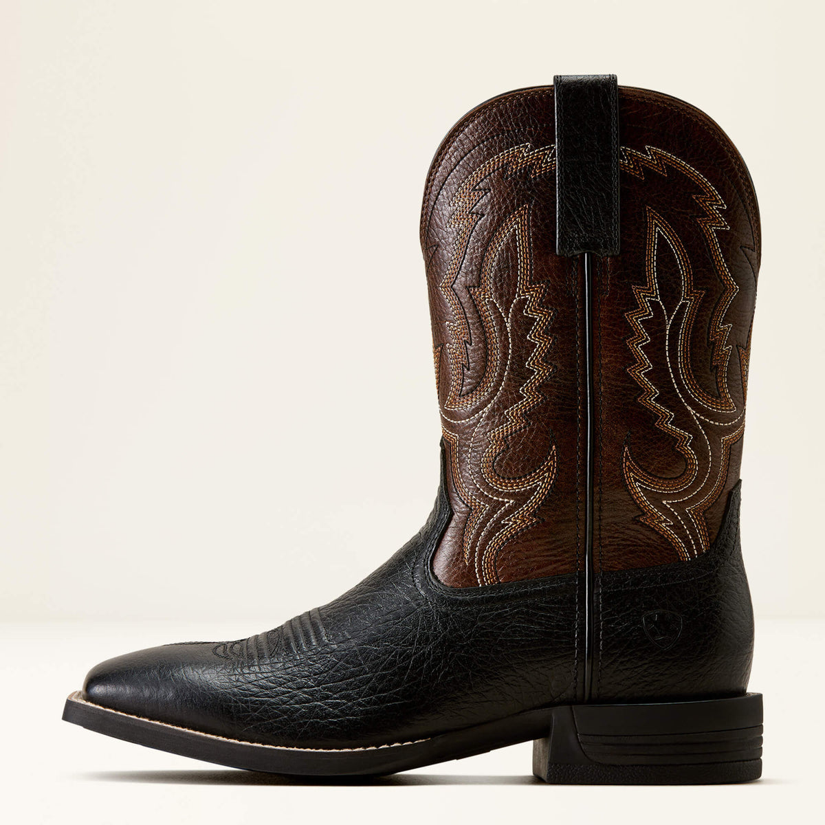 Steadfast Wide Square Toe Cowboy Boot - US 0709