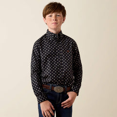 BLACK GEO PRINT