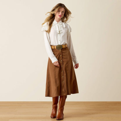 Alice Ruffle Shirt - US 5187