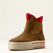 WASHED LEOPARD|BROWN