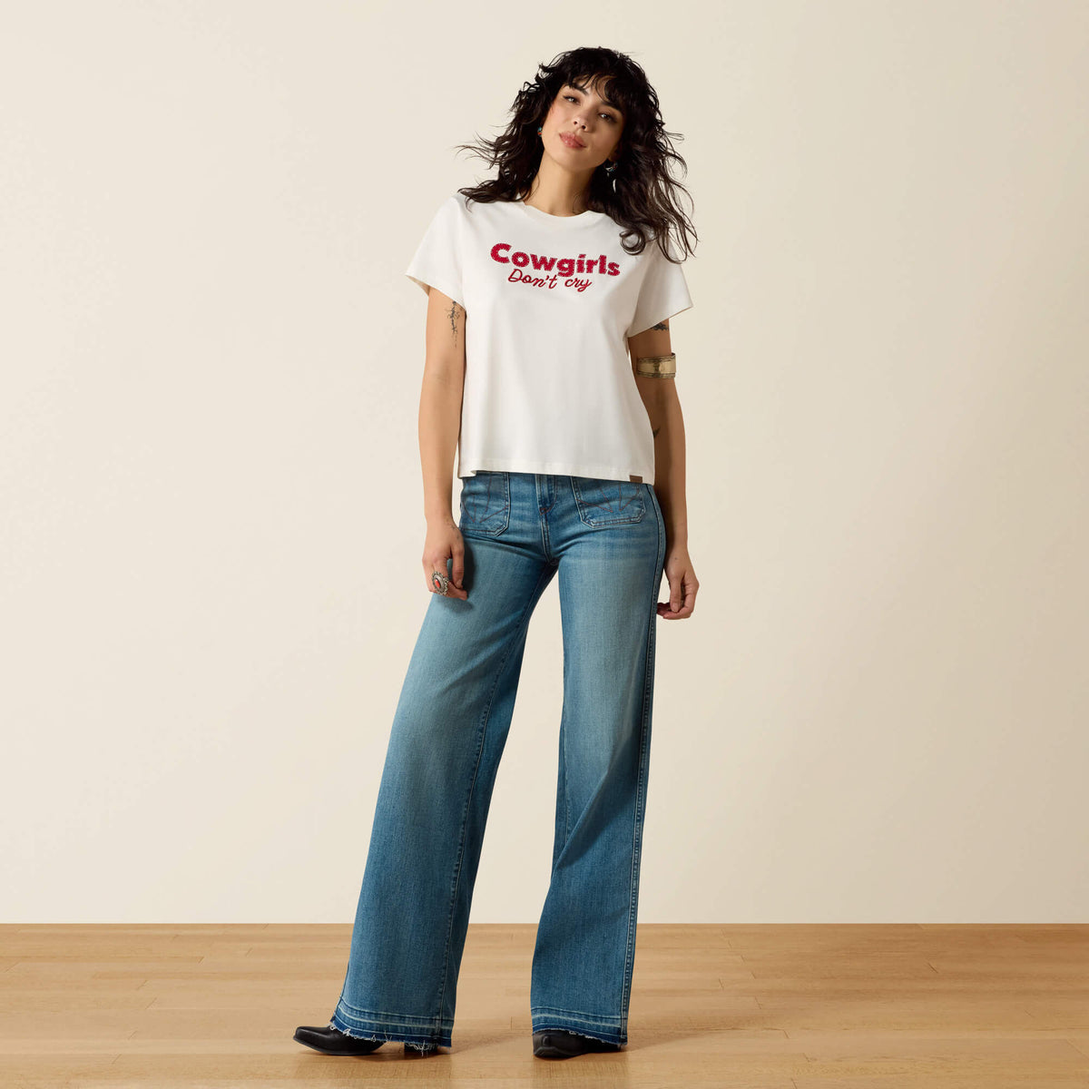 Ultra High Rise Mavis Wide Leg Jeans - US 3471