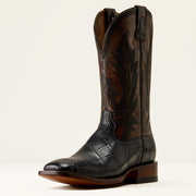 BLACK AMERICAN ALLIGATOR|ASH BROWN