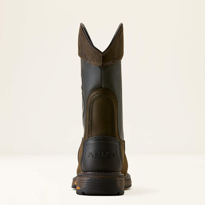 WorkHog Full Boar Waterproof Wide Square Toe Composite Toe Work Boot - US 0742