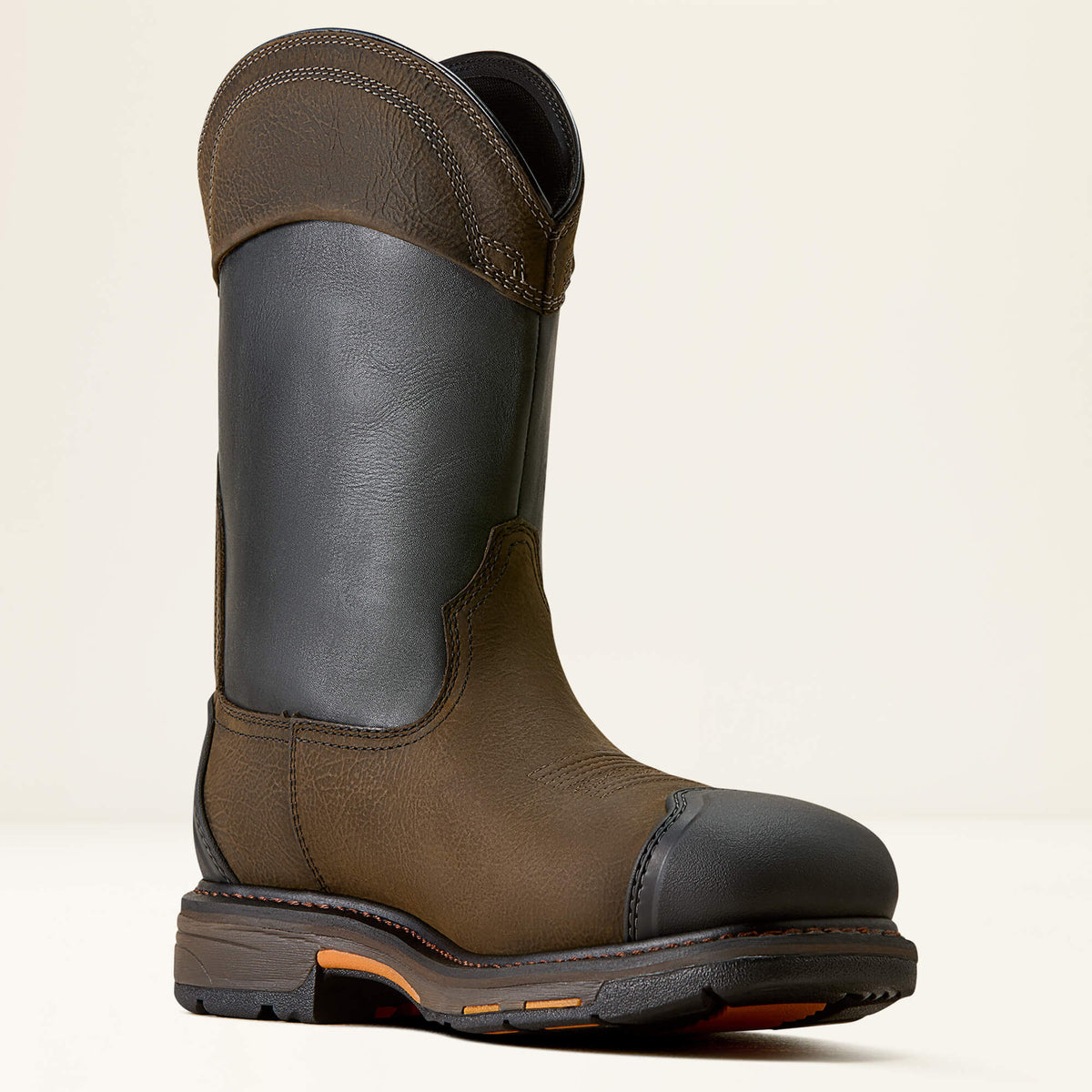 WorkHog Full Boar Waterproof Wide Square Toe Composite Toe Work Boot - US 0742