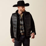 Bench Made Lamb Leather Puffer Vest - US 9641