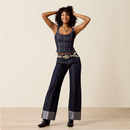 Lurex Corset Shirt - US 7185